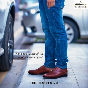 Giày da nam đẹp Oxford O2029 005