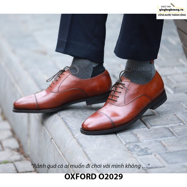 Giày da nam đẹp Oxford O2029 004
