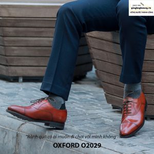 Giày da nam đẹp Oxford O2029 002
