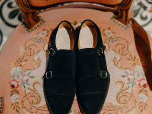 Giày nam công sở Monkstrap da lộn MT2014 003