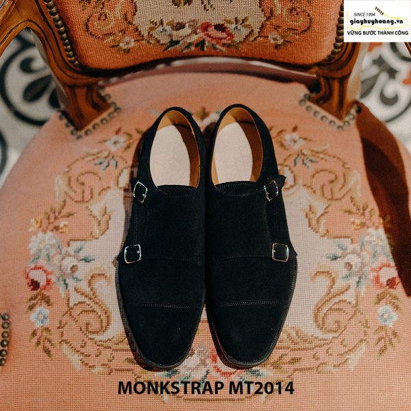 Giày nam công sở Monkstrap da lộn MT2014 003