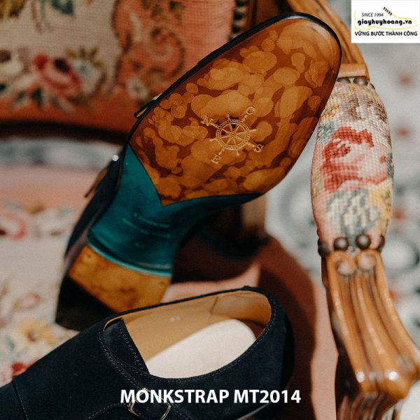 Giày nam công sở Monkstrap da lộn MT2014 002