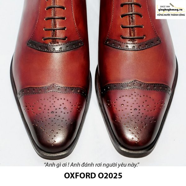 Giày tây Oxford đế da bò O2025 004