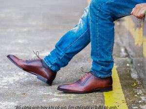 Giày tây nam Oxford chính hãng O2023 004