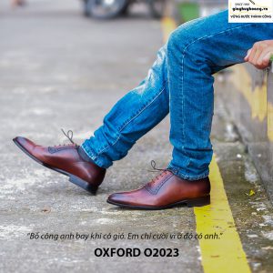Giày tây nam Oxford chính hãng O2023 004
