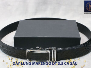 Dây nịt thắt lưng nam da cá sấu Marengo 003