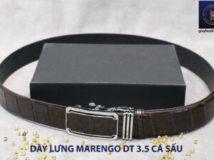 Dây nịt thắt lưng nam da cá sấu Marengo 002