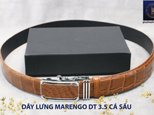 Dây nịt thắt lưng nam da cá sấu Marengo 001