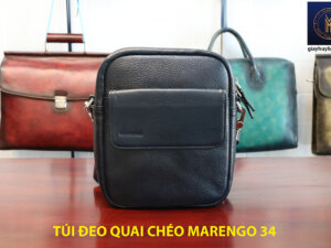 Túi đeo vai chéo da bò nam chính hãng Marengo 34 001
