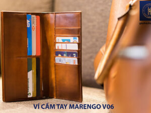 Ví cầm tay dài nam Marengo V06 nhiều ngăn 001