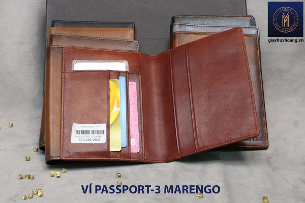 Ví đựng Passport hộ chiếu ATM Card Marengo-3 008
