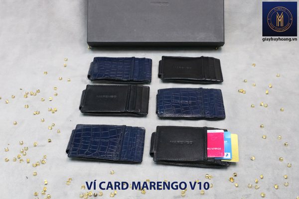Ví kẹp tiền đựng danh thiếp ATM Marengo V10 002