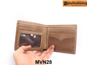 Bóp Ví đựng tiền nam 2 ngăn tiền MVN28 005
