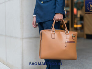 Cặp xách da bò nam cao cấp Marengo 43 001