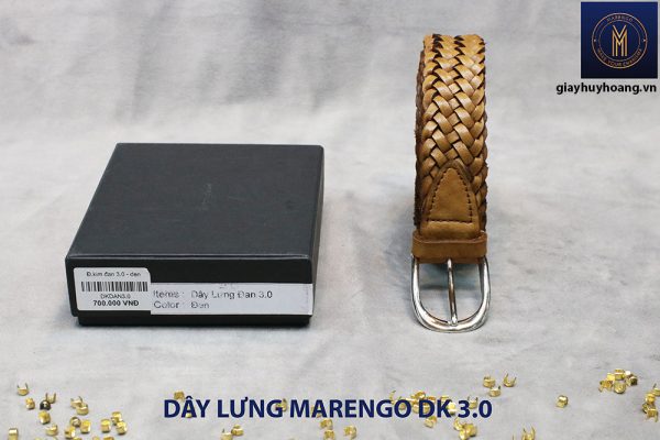 Dây nịt thắt lưng nam da đan xen Marengo 3-3.5cm 002