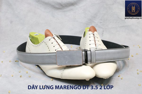 bán dây nịt thắt lưng nam 2 lớp da bò cao cấp Marengo 0013