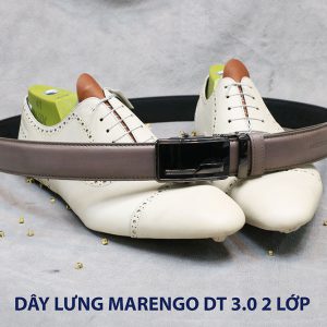 bán dây nịt thắt lưng nam 2 lớp da bò cao cấp Marengo 004