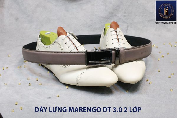 bán dây nịt thắt lưng nam 2 lớp da bò cao cấp Marengo 004