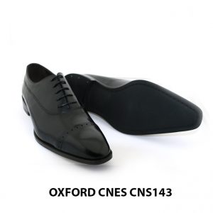 Giày tây nam mũi vuông Oxford CNES CNS143 002