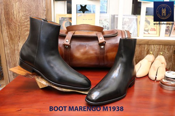 Giày tây da nam cổ cao Boot Marengo M1938 004