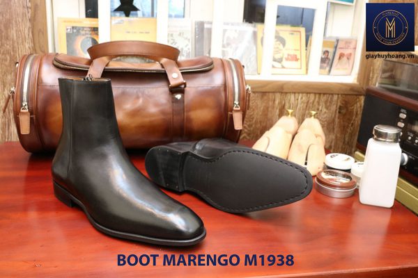 Giày tây da nam cổ cao Boot Marengo M1938 003