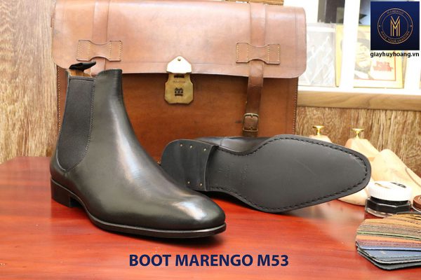 Giày da nam buộc dây Derby Marengo M51 002