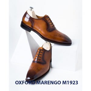 Giày da bò nam Oxford Marengo M1923 004