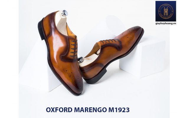 Giày da bò nam Oxford Marengo M1923 003