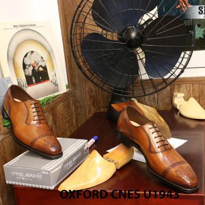 [Outlet] Giày da nam buộc dây Oxford CNES U1943 size 44 003