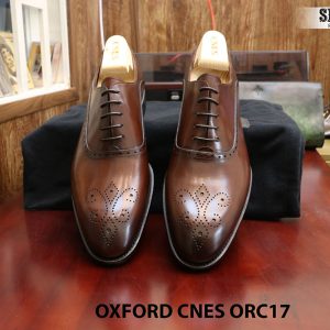 [Outlet] Giày da nam đẹp Oxford CNES ORC29 size 41 003