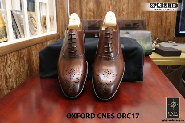 [Outlet] Giày da nam đẹp Oxford CNES ORC29 size 41 003