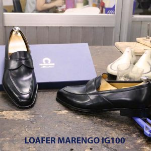 Giày tây lười nam không dây Marengo IG100 006