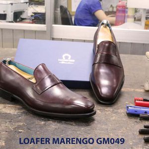 giày lười loafer không dây da bò marengo gm049 003