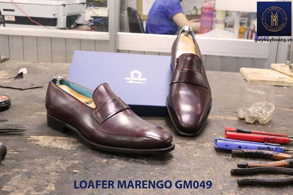 giày lười loafer không dây da bò marengo gm049 003