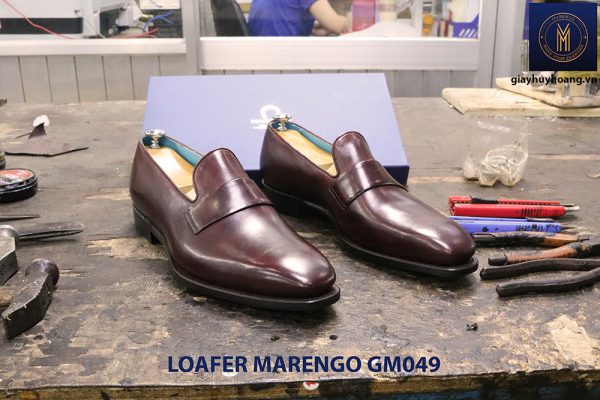 giày lười loafer không dây da bò marengo gm049 002