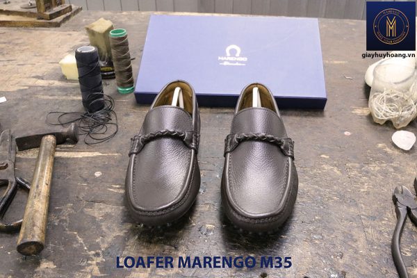 Giày lười không dây nam Loafer Marengo M53 001