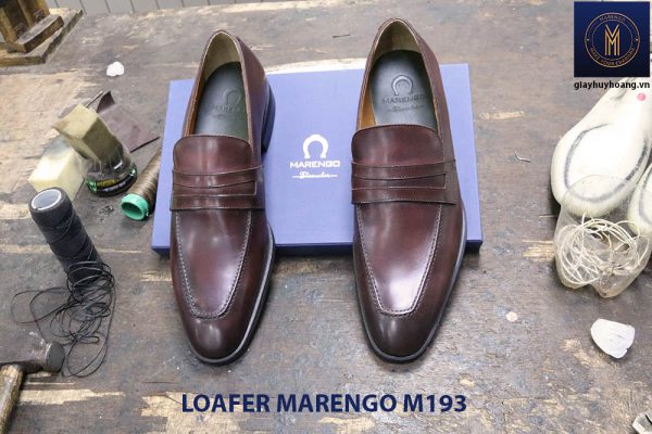 Giày lười nam công sở Penny Loafer Marengo M1953 007
