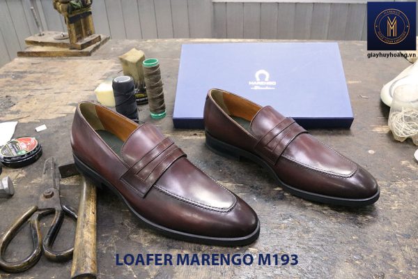 Giày lười nam công sở Penny Loafer Marengo M1953 006