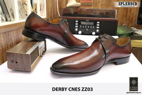 [Outlet] Giày da thời trang Derby CNES zz03 size 47 005