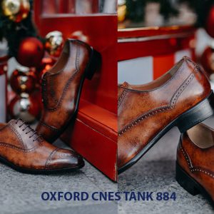 Giày da nam hàng hiệu Oxford CNES Tank884 003