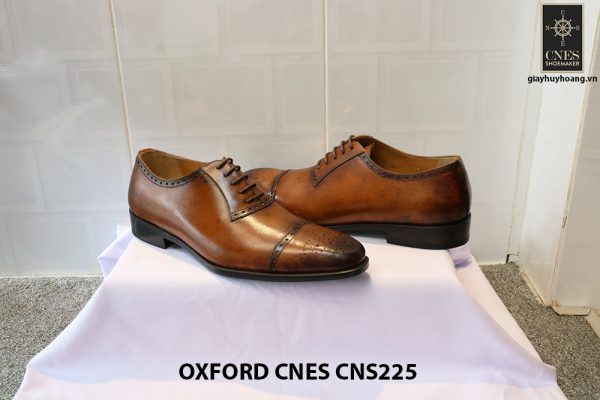 Giày tây nam da đẹp Oxford CNES CNS225 015