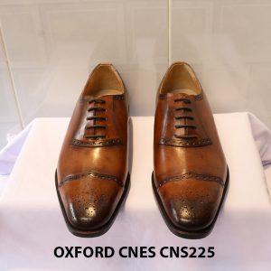Giày tây nam da đẹp Oxford CNES CNS225 014