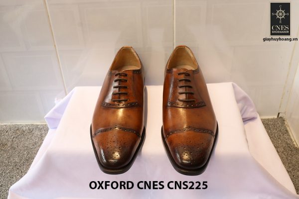 Giày tây nam da đẹp Oxford CNES CNS225 014