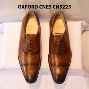 Giày tây nam da đẹp Oxford CNES CNS225 013