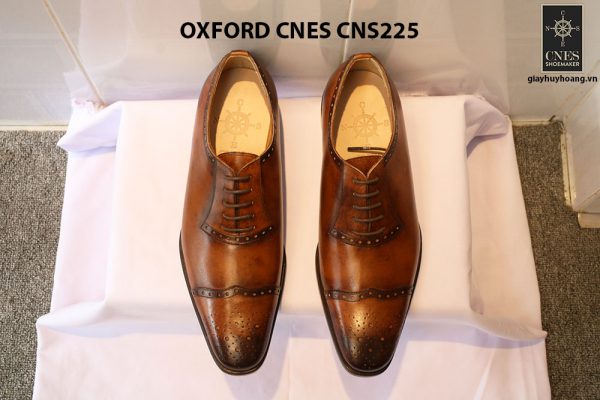 Giày tây nam da đẹp Oxford CNES CNS225 013