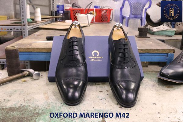 Giày tây nam Oxford Captoe Marengo M42 005