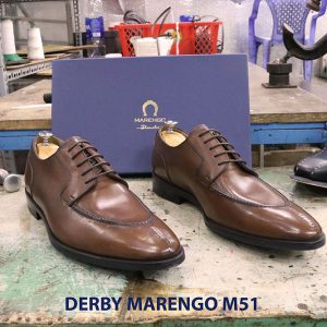 Giày da nam buộc dây Derby Marengo M51 005