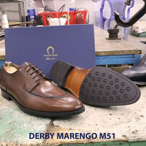 Giày da nam buộc dây Derby Marengo M51 002