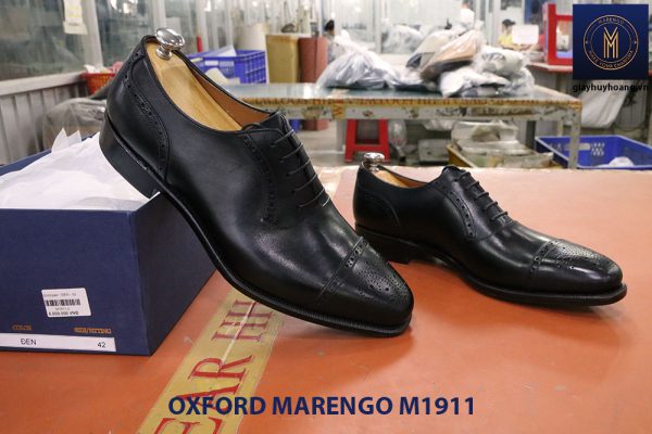 Giày tây nam đế da Oxford Marengo M1911 006