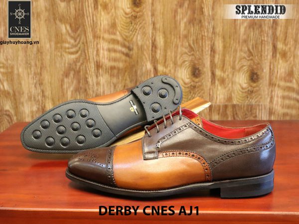 [Outlet] Giày da nam cao cấp Derby CNES AJ1 size 43 003